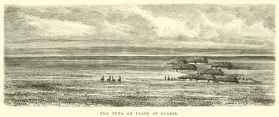 The Puna or Plain of Llalli by Edouard Riou